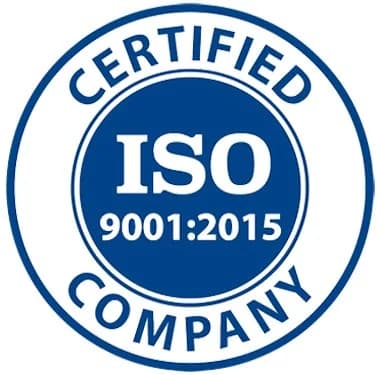 ISO 9001:2015 Certified Company