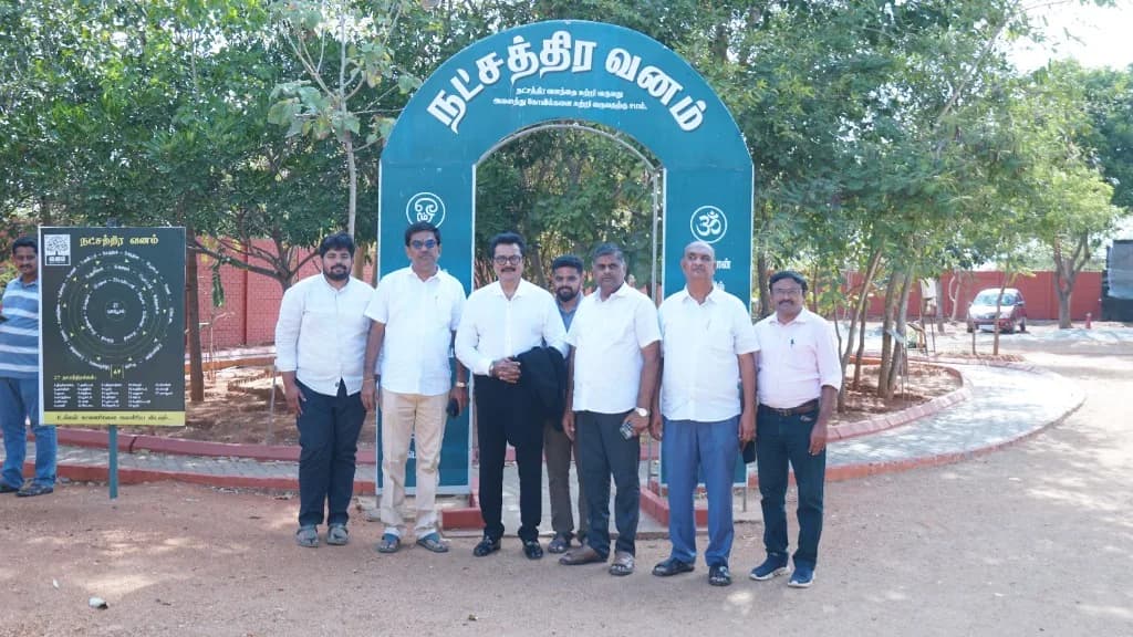 AirMedia team at a community service milestone event